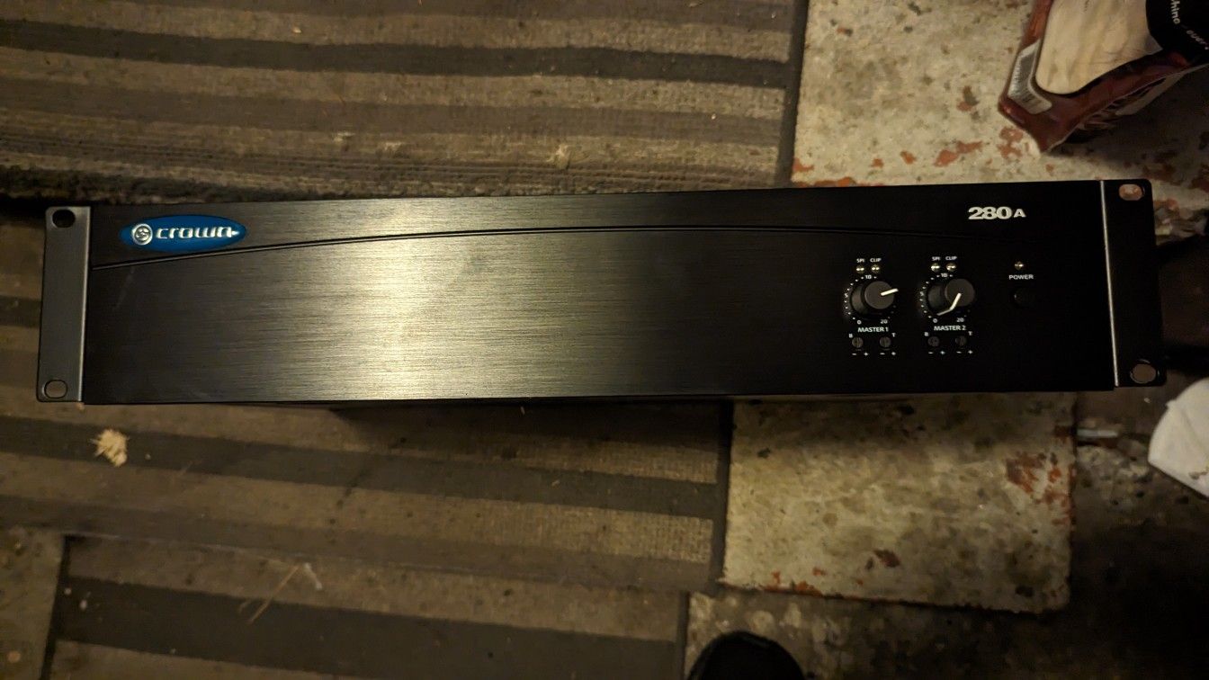 Crown 280a Amp
