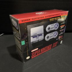 NINTENDO - SNES CLASSIC MINT - CONDITION