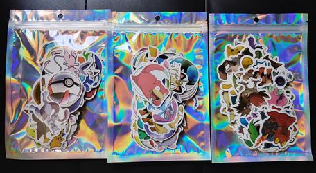 Pokemon Stickers lot of 300