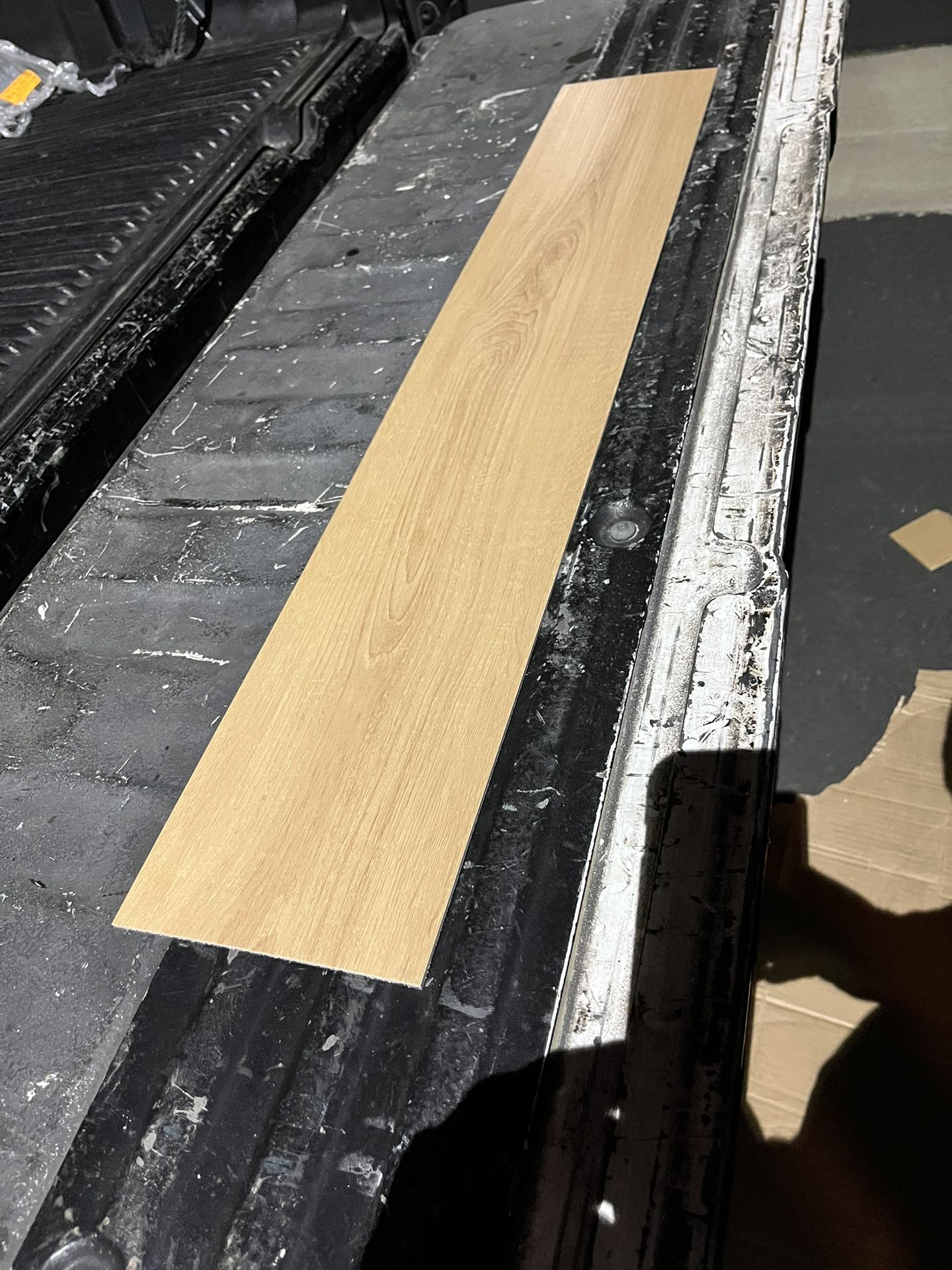 Self Adhesive Vinyl Flooring 36in x 6in  Peel & Stick, Natural Wood Grain (54sq ft per box)