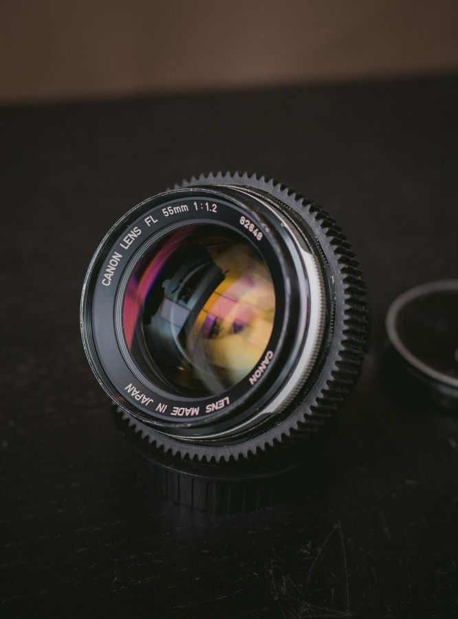 Canon FL 55mm F1.2 With EF Mount