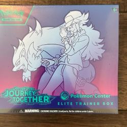 Journey Together Pokémon Center Etb. Firm $