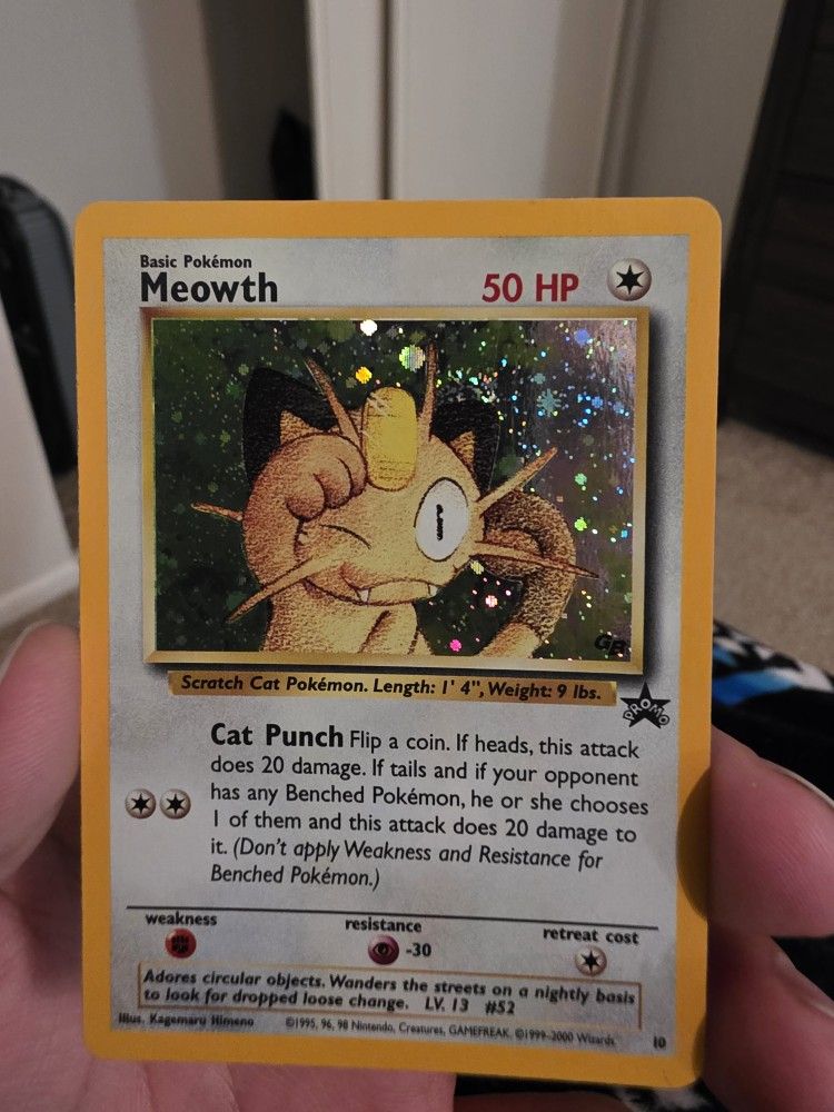 Meowth (Gameboy Stamped Promo)
