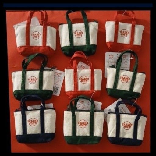 Trader Joe's Micro Mini Tote With Zipper