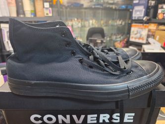 Converse Chuck Taylor All Star Hi -Black Monochrome - Men's 13