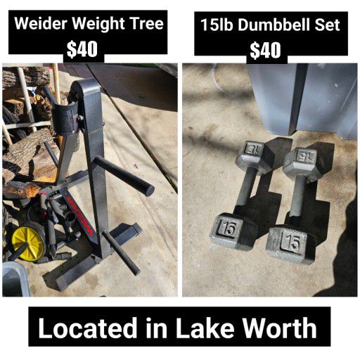 Weight Tree Or Dumbbell Set