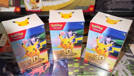Pokemon TCG “30th Celebration Booster Bundle”