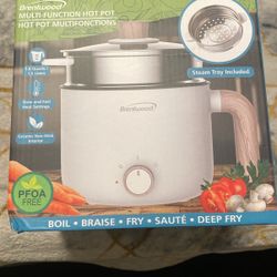 Brentwood Multi-Function Electric Hot Pot Cooker