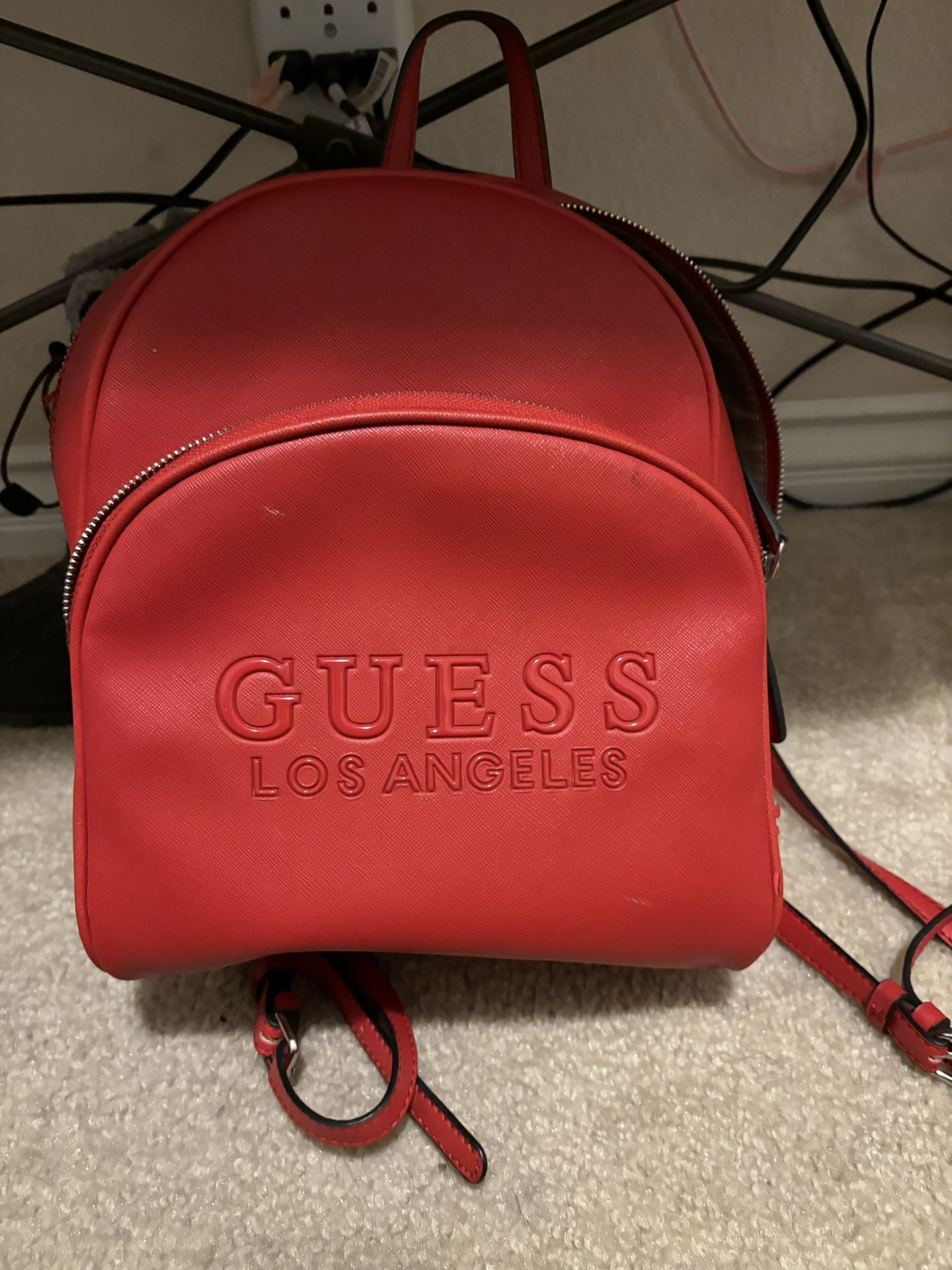 Red Guess Backpack