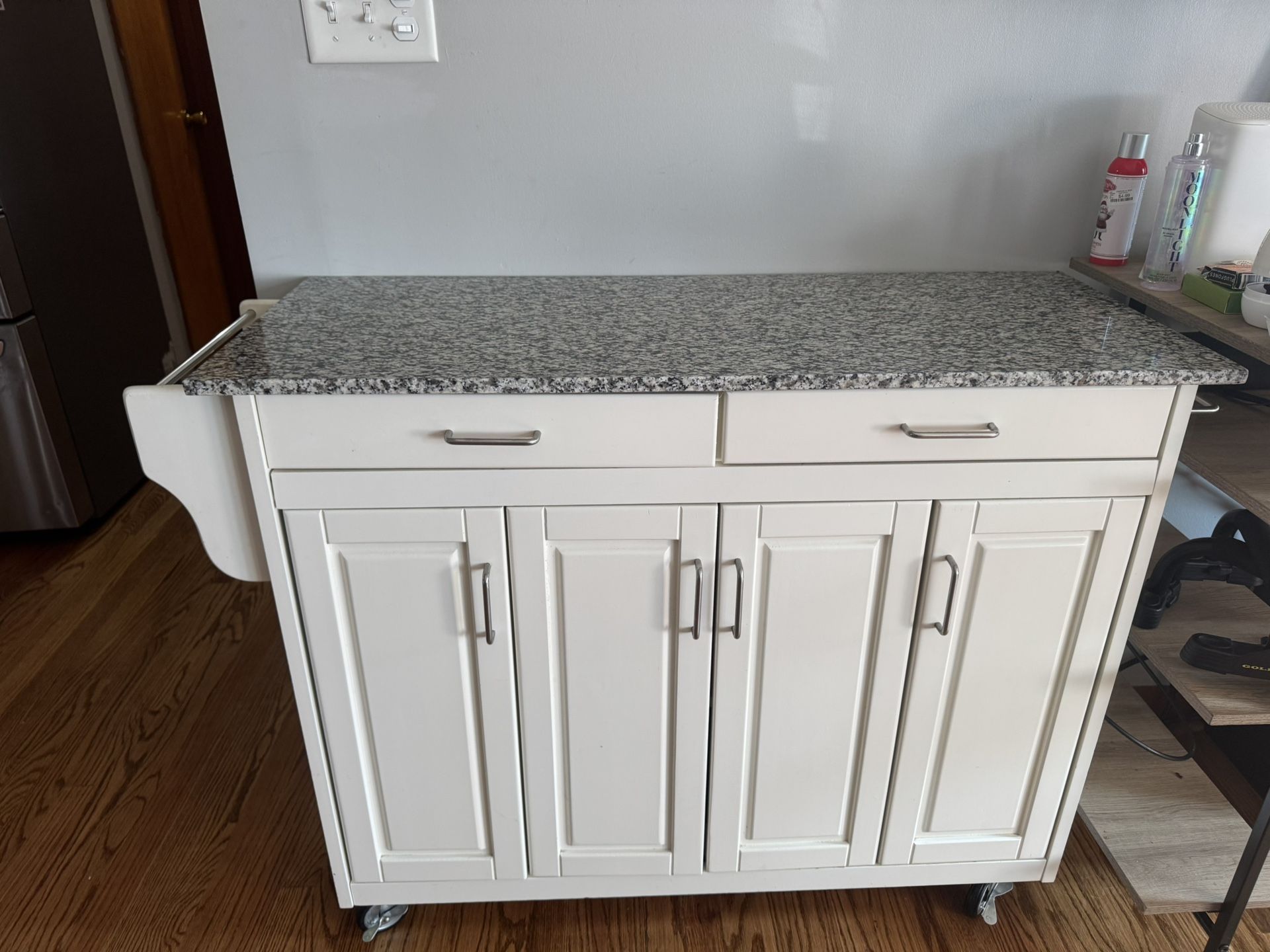 Granite Too Rolling Kitchen Island 
