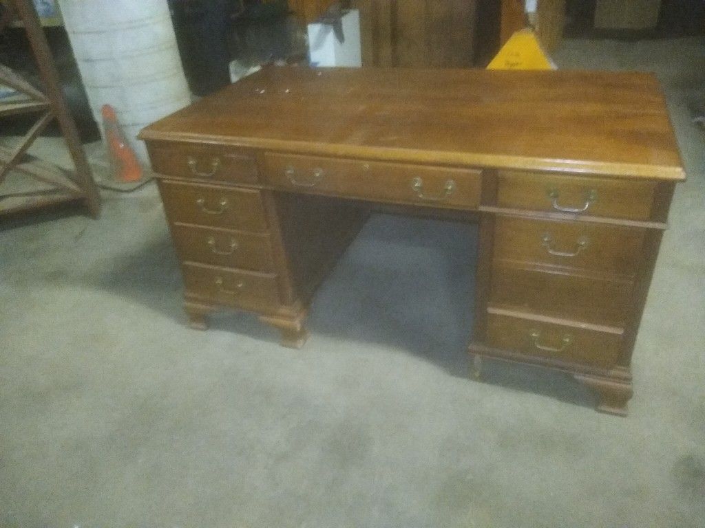 Old Wood Desk