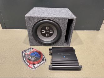 Subwoofer with amp system