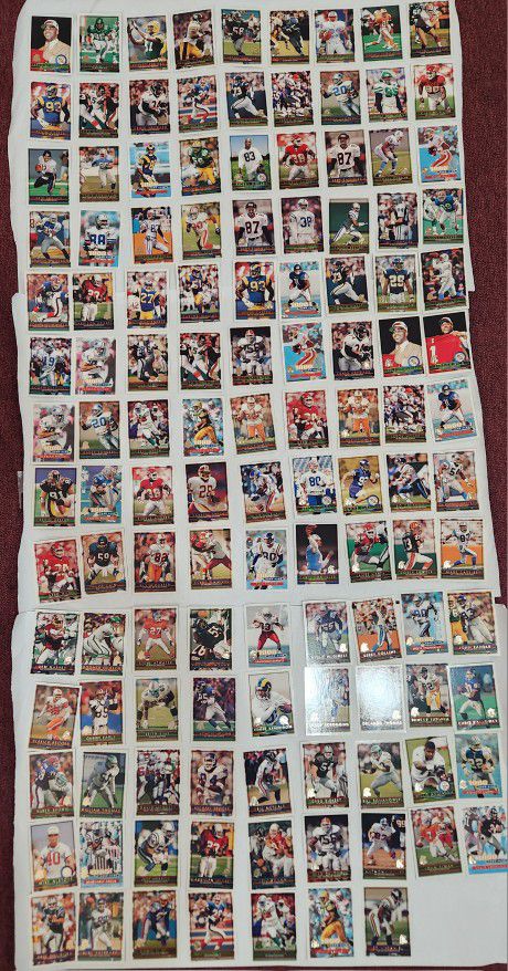 1996 Topps 40th Anniversary Football Cards
