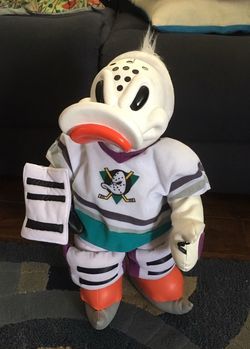 Anaheim Ducks "Wild Wing" Stuffed Plush Mascot...(22" Inches)...Big Version...