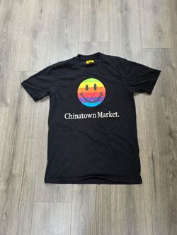 Chinatown Market Apple Smiley Face T Shirt Mens Size Large