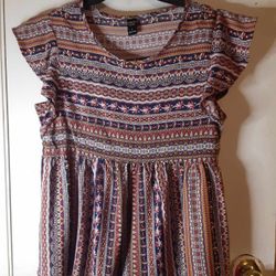 Women's Emery Rose Tunic Top Size Large