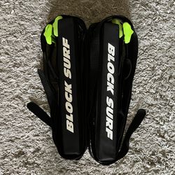 Blocksurf Wrap Rax Single Premium Surfboard Racks – great condition  Soft roof rack system designed to carry surfboards on almost any car. Easy to ins