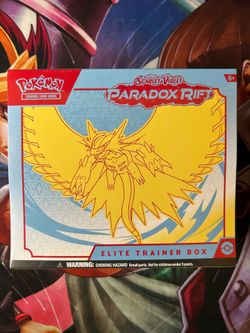 Pokemon Sealed Scarlet and Violet ETBS