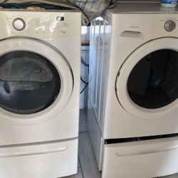 Ken Moore Washer Dryer With Pedestals