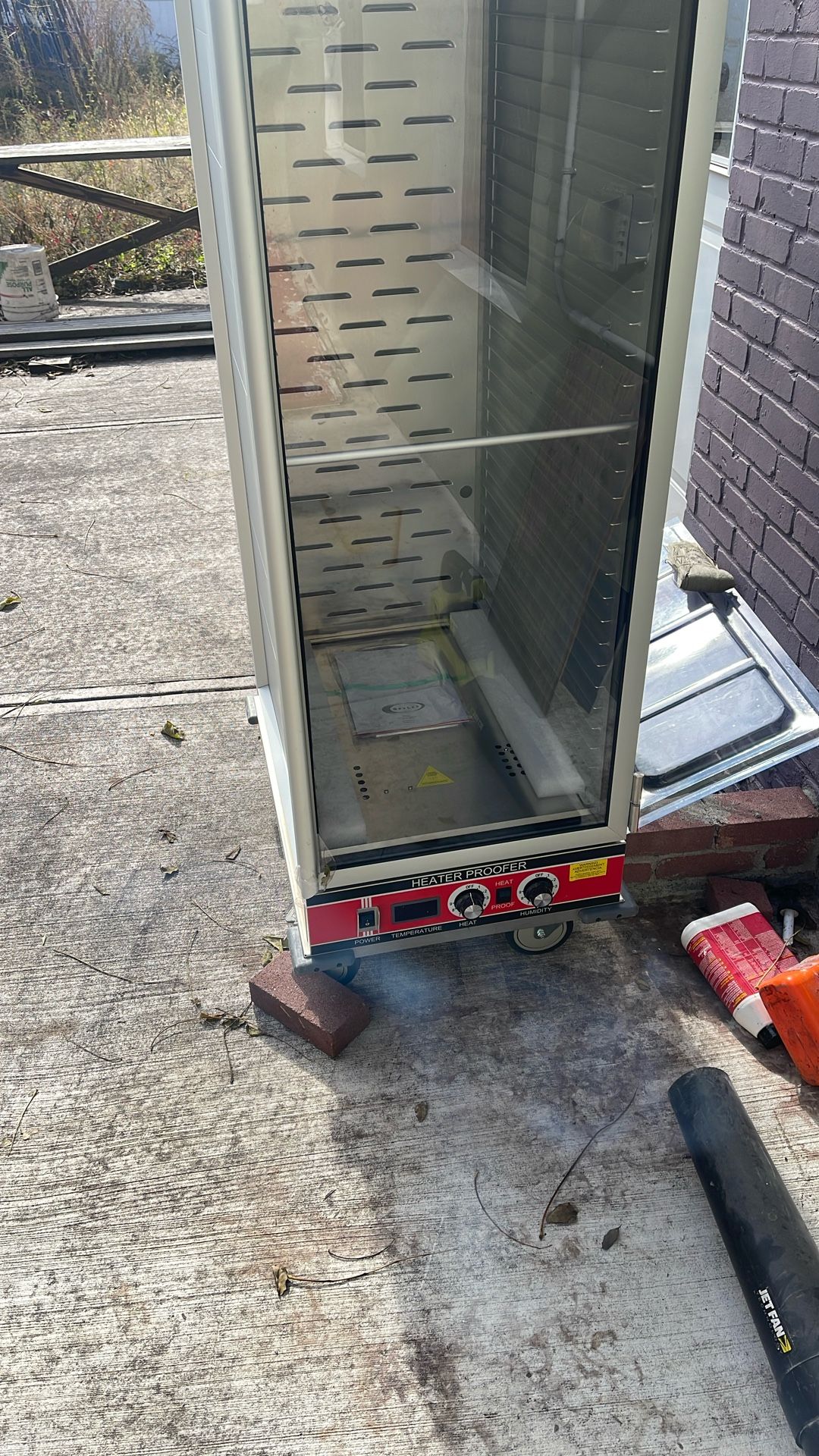 BevLes HPIC-6836 Full Size Insulated Mobile Heated Proofing Cabinet w/ (36) Pan Capacity - 120v/1ph