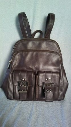 backpack leather women