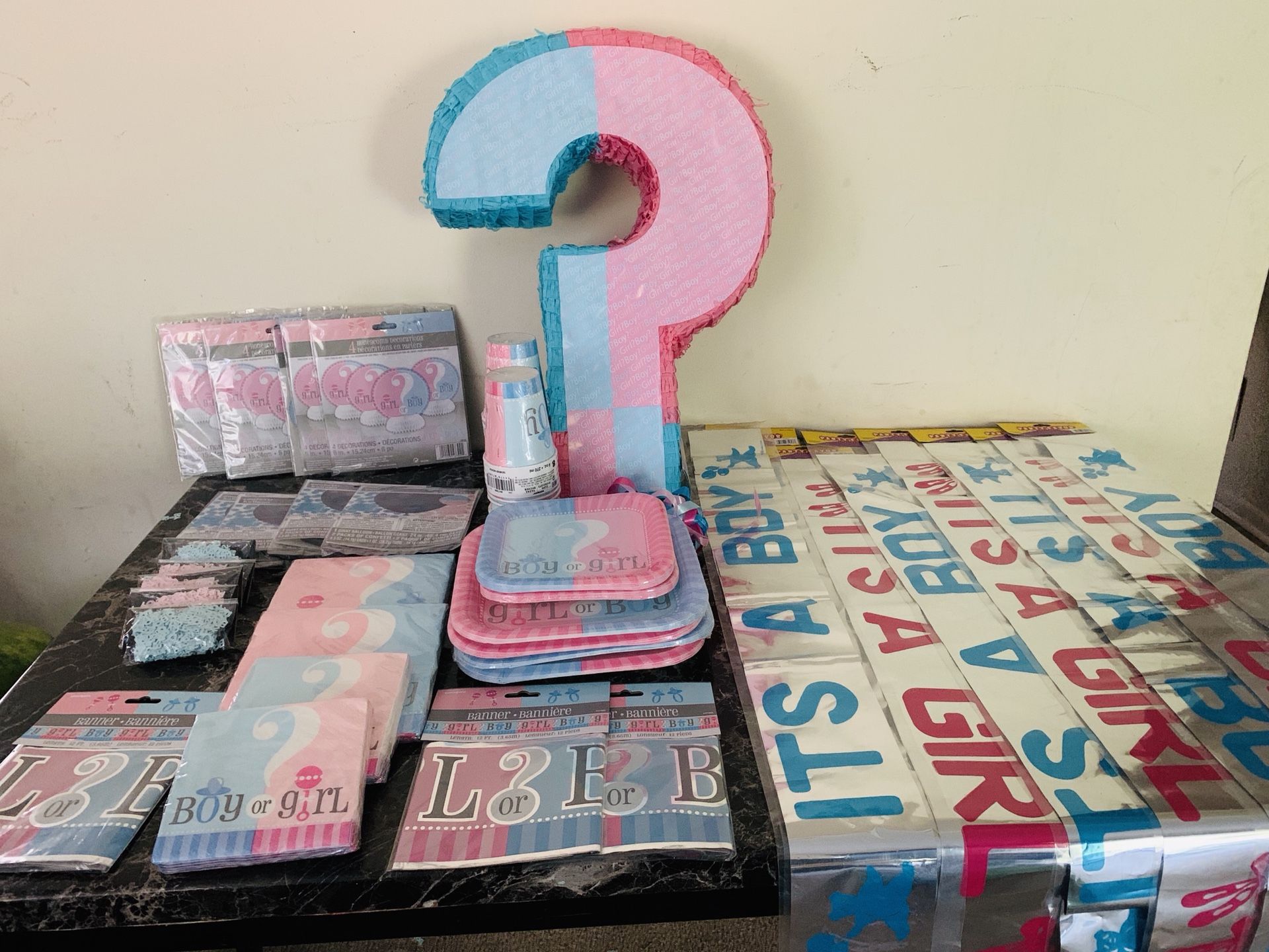 Gender Reveal Decorations