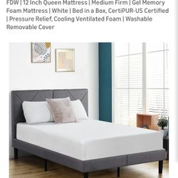 $100 OBO Queen Mattress (Like New)
