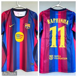 Barcelona Raphinha Jersey S M L XL XXL