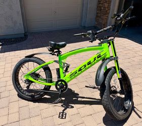Soul Fast Cuda E-Bike • 39 MPH • Only 385 Miles • Like New • $3,000 OBO