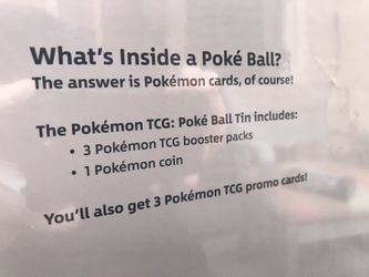 POKMON TRADING CARD GAME TIN POKBALL 3-PACK COSTCO EXCLUSIVE for Sale in  Santa Clarita, CA - OfferUp
