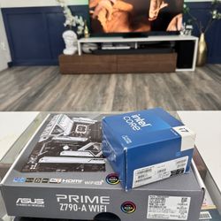 Intel Core i7-14700 and ASUS Prime Z790-A WiFi Motherboard Bundle (Open box)