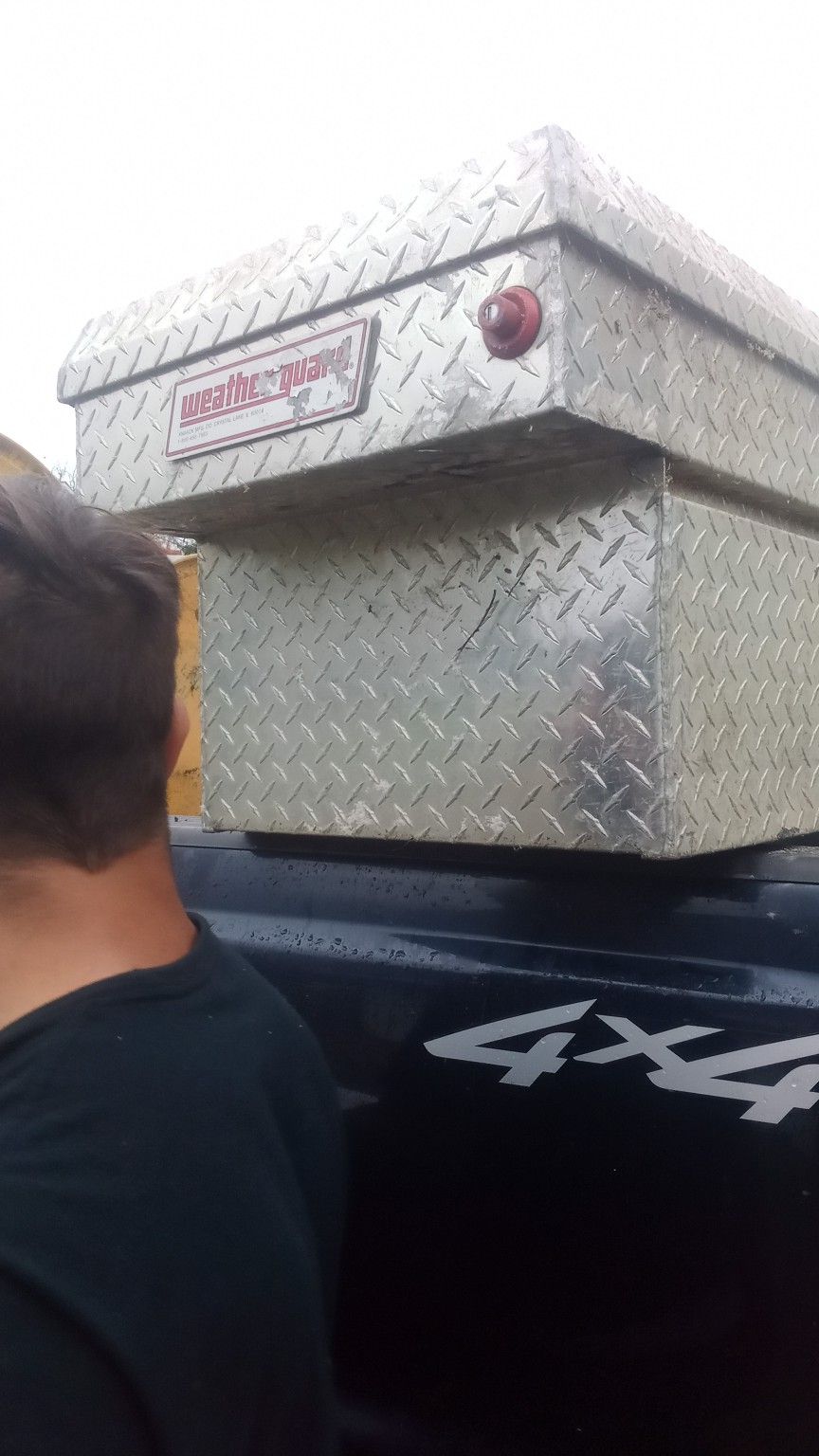 Weather Guard Tool Box For Pick Up Trucks