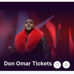 Don Omar Tickets 