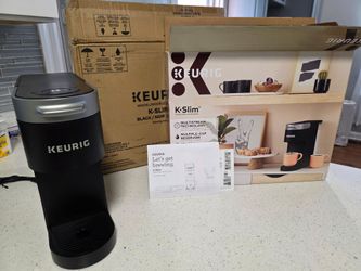 Keurig K-Slim Coffee Maker - Brand New (Open Box)