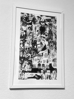 Rurouni Kenshin Manga Anime Print