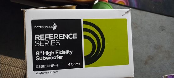 Dayton Audio 8" Subwoofer 