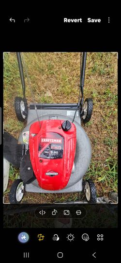 Craftsman 22" Push Lawn Mower Briggs & Stratton