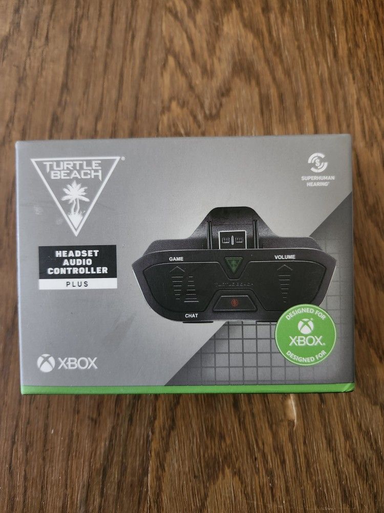 Turtle Beach XBox Earforce Headset Audio Controller Plus New Unopened