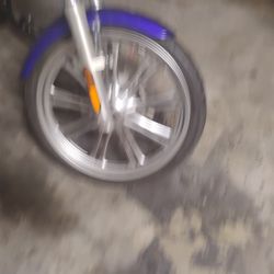 Factory OEM Kawasaki Vulcan Custom Wheels And Tires. 