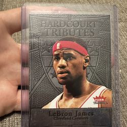 LeBron James 20/20 Hardcourt Tribute Card