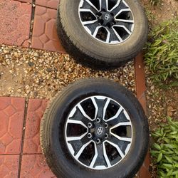 Toyota Tacoma Wheels And Tires Stock 3rd Gen