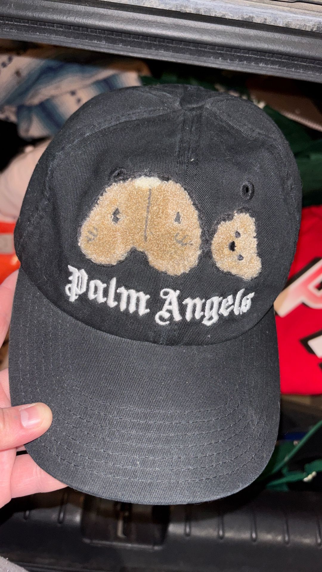 Plan Angel’s teddy bear hat