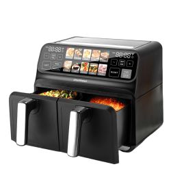 Black Dual Air Fryer 8 Quart