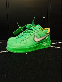 Nike Air Force 1 “Off-White Style” Green – Size