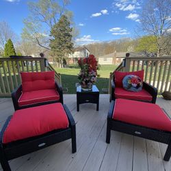 Very Gorgeous 2 Chairs Sets 5 Pieces