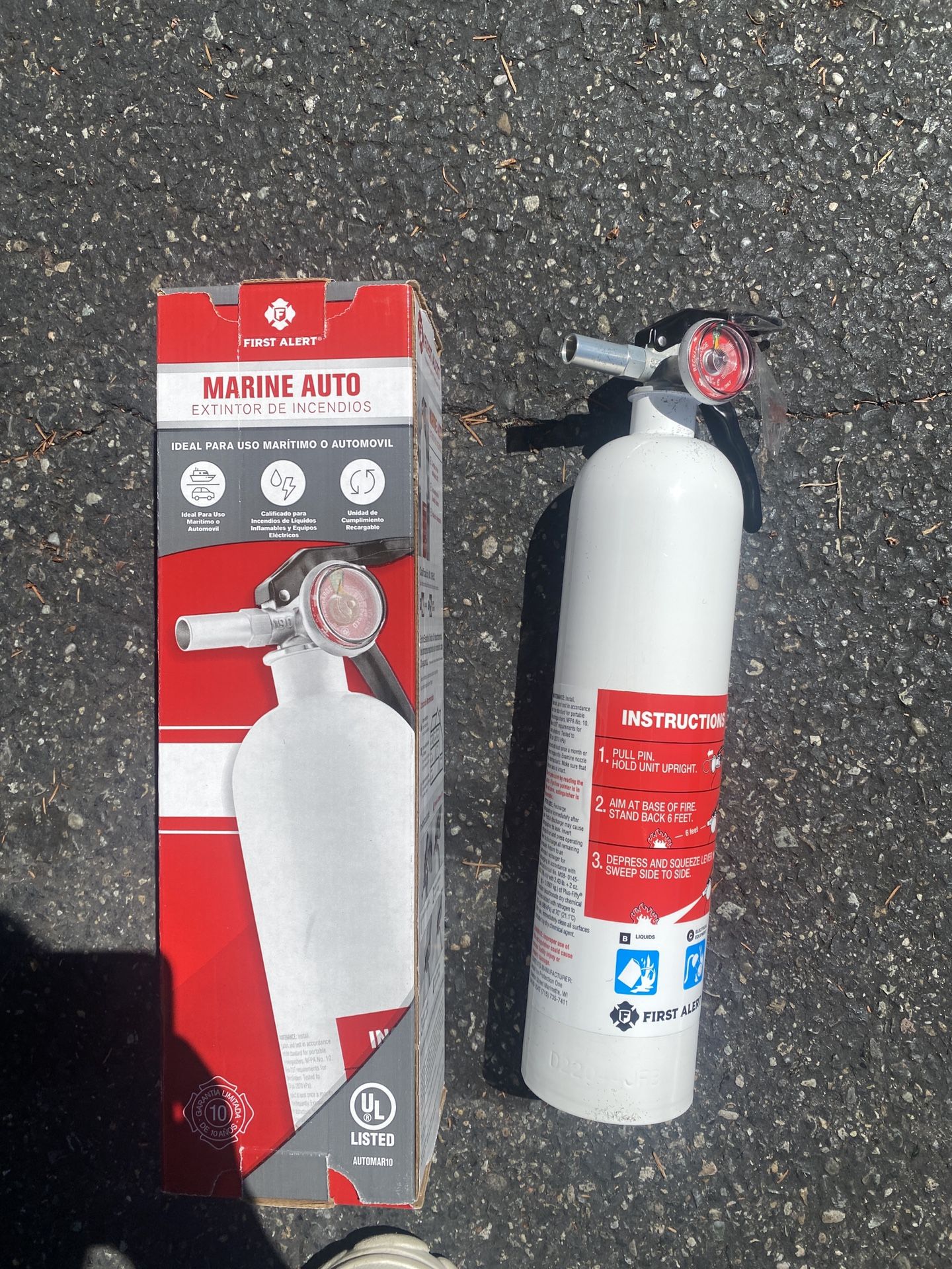 New Fire Exringuisher (car, boat)