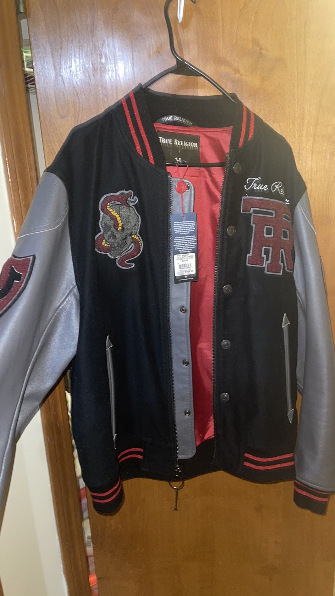 True Religion Leather Jacket
