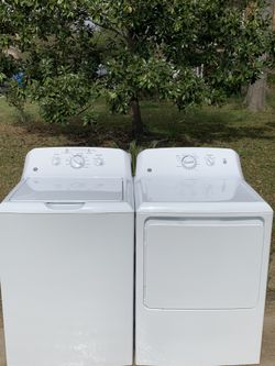 🌊 Barely Brand New Matching Ge Washer and Dryer Set Available 🌊