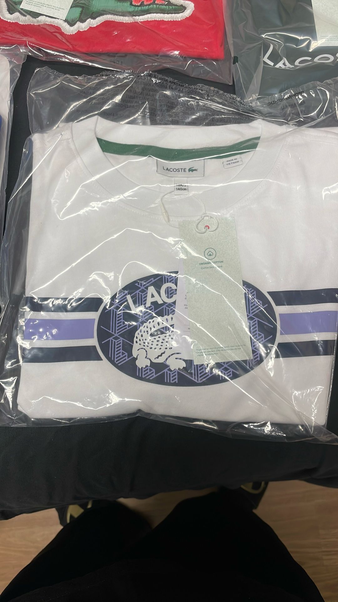 Lacoste Kids Shirts Size 10