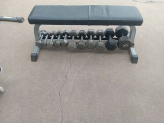 Bench.....and.....weights